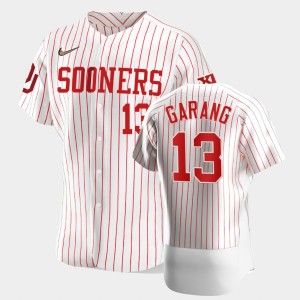 Men's Oklahoma Sooners #13 Anyang Garang White College Baseball Vapor Prime Jersey 219561-119