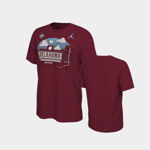 Men's Oklahoma Sooners Crimson Bound 2020 Cotton Bowl T-Shirt 603101-490