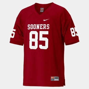 Men's Oklahoma Sooners #85 Ryan Broyles Red College Football Jersey 863268-336
